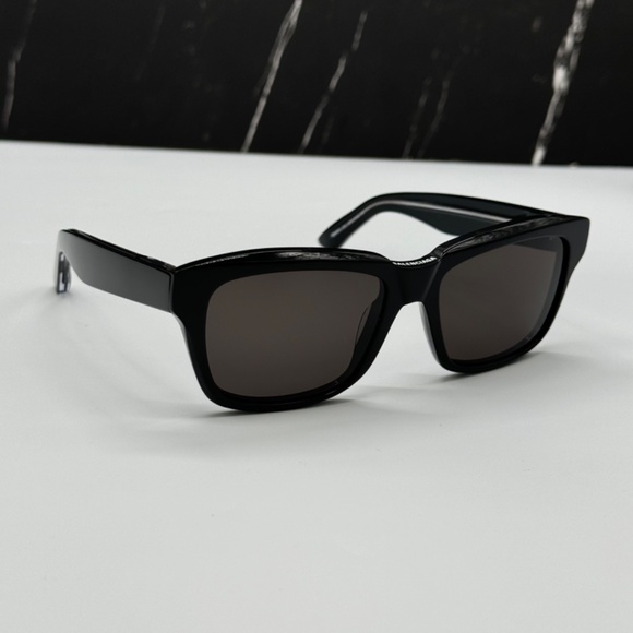 NEW BB0346S 001 BALENCIAGA BLACK SQUARE WOMEN SUNGLASSES main image 7
